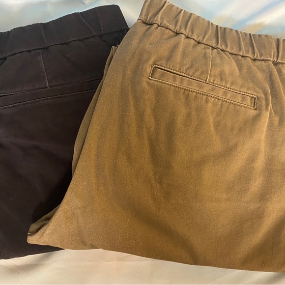 4-pack Lands’ End Petite Cropped Jeans and Cotton Chino Pants - Picture 14 of 15